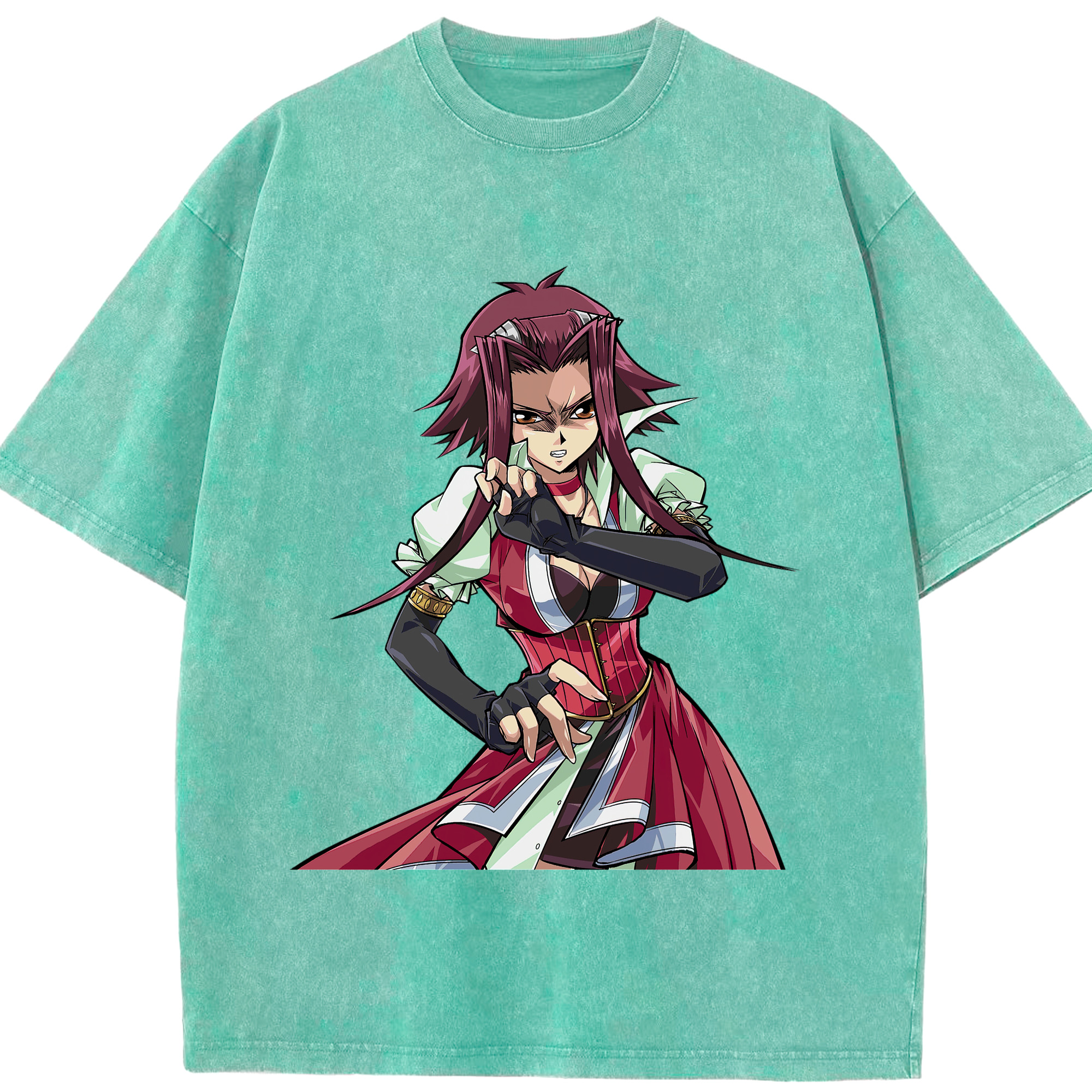 （画像用） 遊☆戯☆王 Yu-Gi-Oh! 綿100% ヴィンテージ風 半袖Tシャツ（フロントプリント）